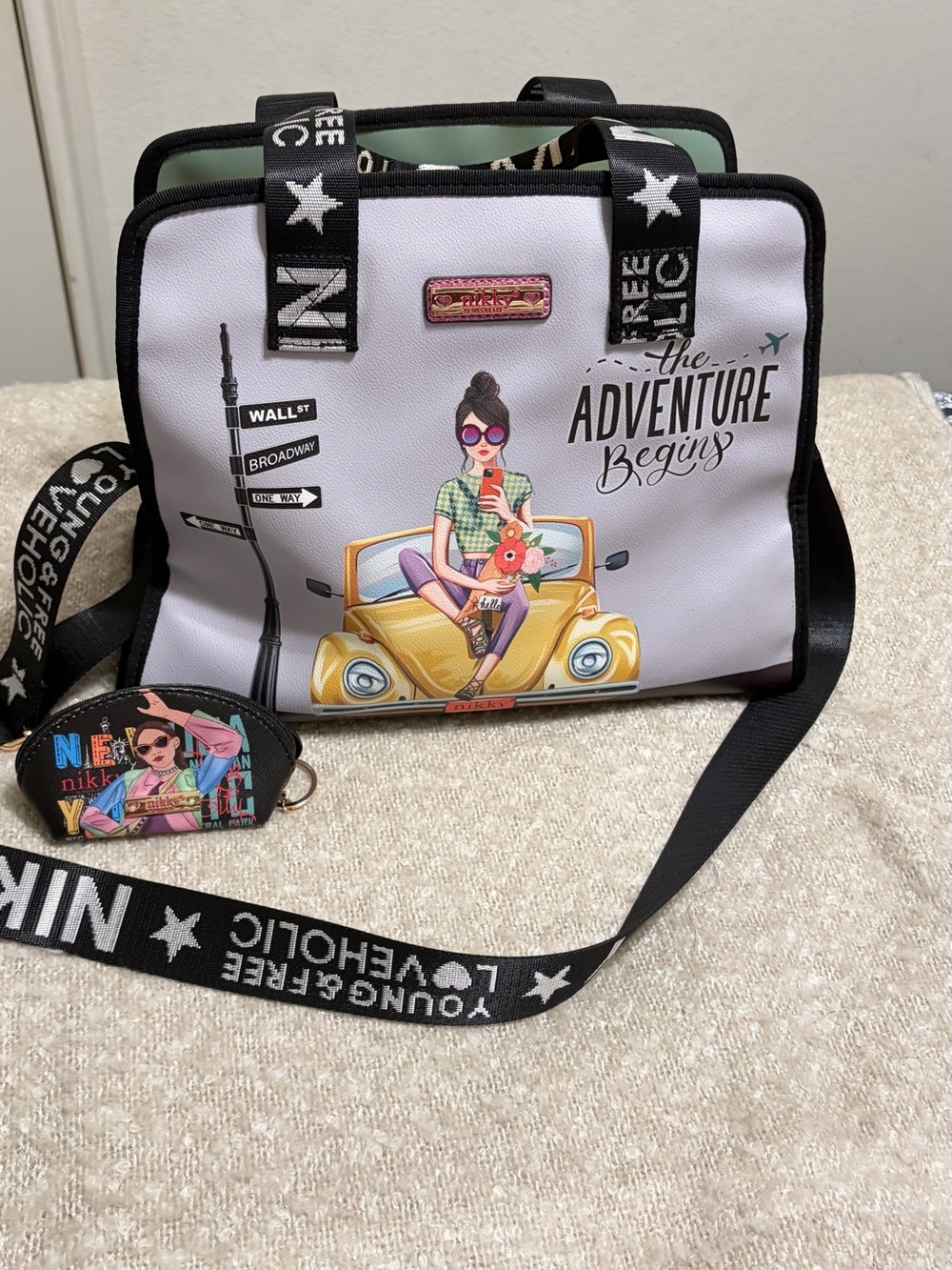 Nikky by Nicole Lee "Fun Begins" Satchel